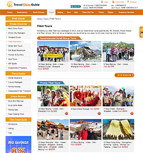 TravelChinaGuide homepage